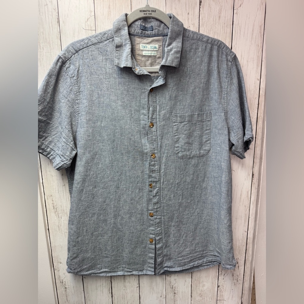 Tenth & Ocean Gray Men's Shirt size Medium